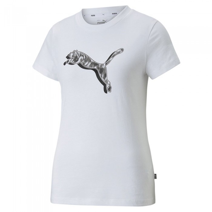 [해외]푸마 파워 Safari Graphic 티셔츠 7139003757 Puma White