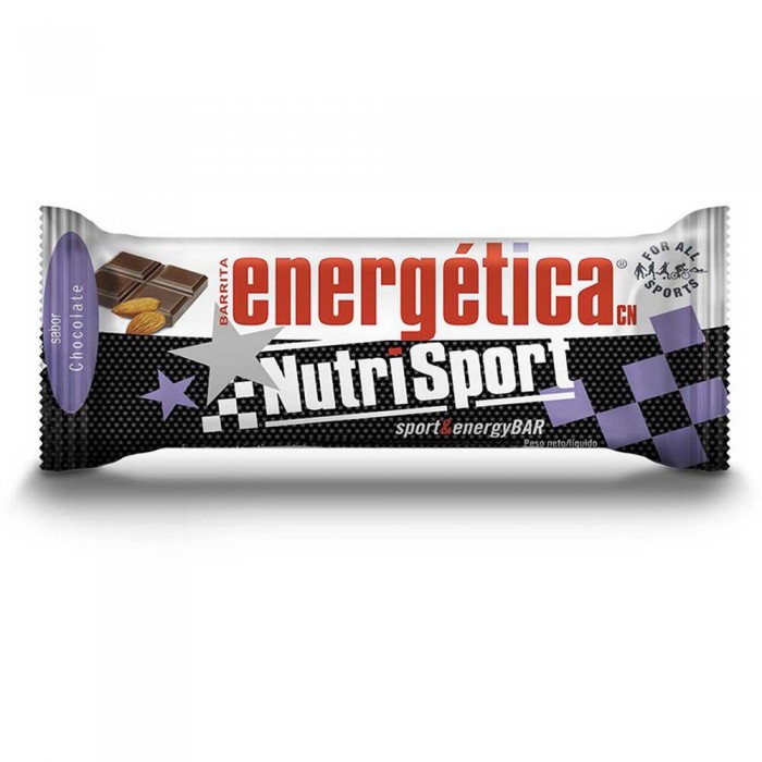 [해외]NUTRISPORT 유닛 초콜릿 에너지바 Energ?tica 44g 1 14138344351 Black
