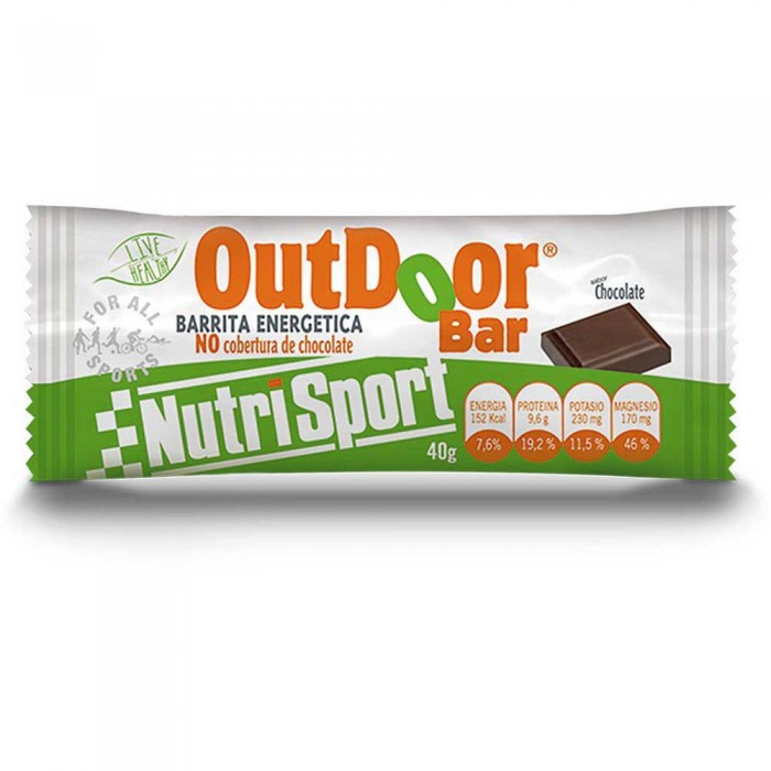 [해외]NUTRISPORT 유닛 초콜릿 에너지바 Outdoor 40g 1 14138344397 Multicolor