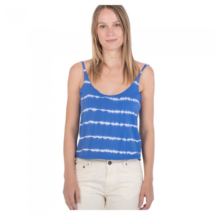 [해외]헐리 Oceancare Stripes 민소매 티셔츠 14138692727 Dazzling Blue