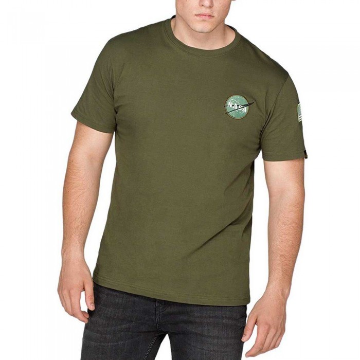 [해외]알파 인더스트리 Space Shuttle 반팔 티셔츠 138366591 Dark Olive