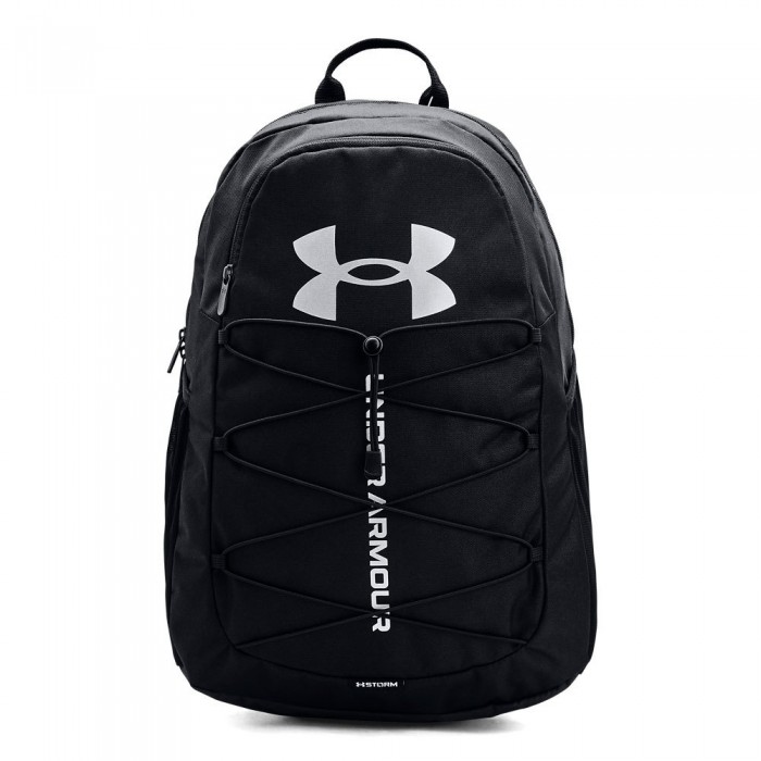 [해외]언더아머 Hustle Sport Backpack 7139070373 Black / Black / Silver