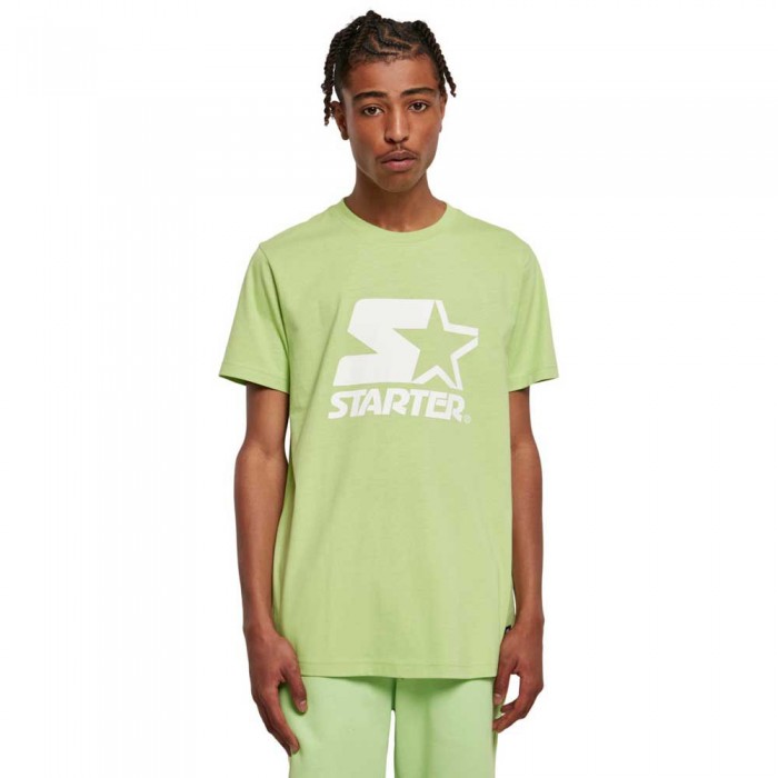 [해외]STARTER BLACK LABEL 로고 반팔 티셔츠 138950822 Jade Green