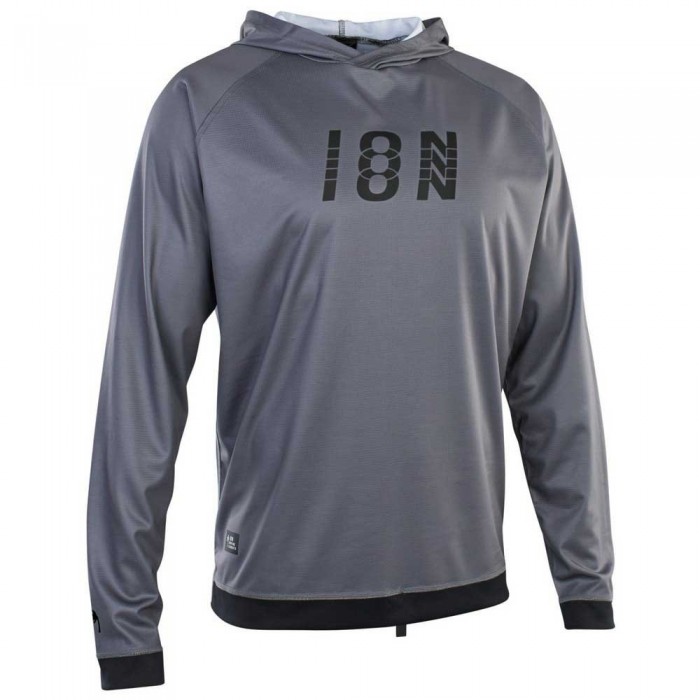 [해외]ION 긴팔 티셔츠 Wetshirt Hood 14138482543 Steel / Grey