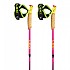 [해외]레키 Ultratrail FX One Superlite 기둥 6138760647 Neonpink / Neon Yellow / Natural Carbon