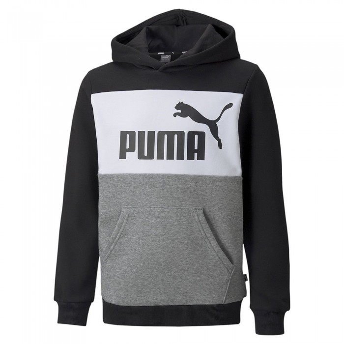 [해외]푸마 스웨트 셔츠 Essentials+ Colorblock Fl 15139002505 Puma Black