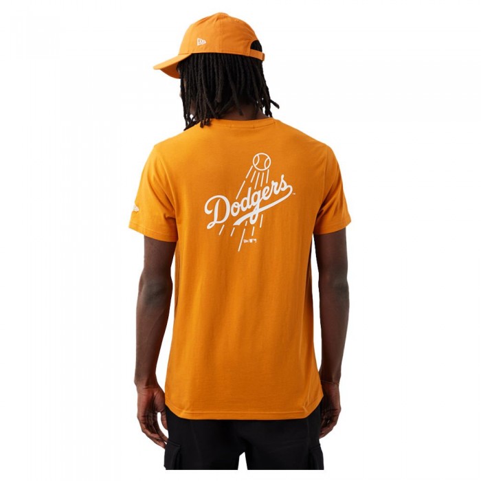 [해외]뉴에라 Los Angeles Dodgers League Essentialsential Bp Short Sleeve T-Shirt Dark Orange