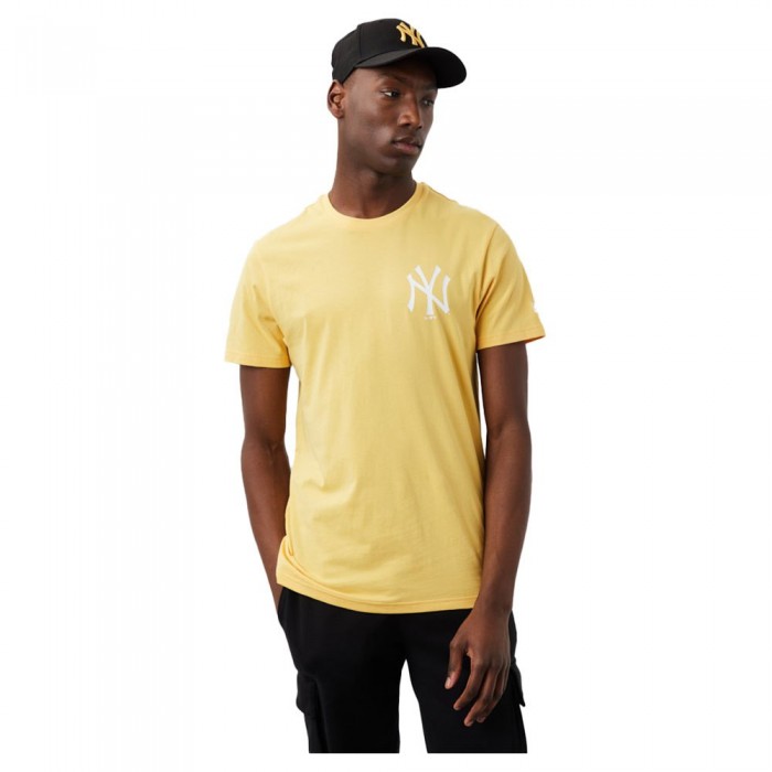 [해외]뉴에라 New York Yankees League Essentialsential Bp Short Sleeve T-Shirt Dark Yellow