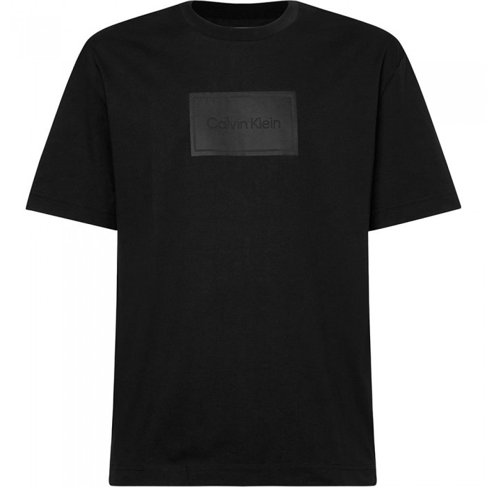 [해외]캘빈클라인 Textured 로고 Box Comfort 반팔 티셔츠 139123740 Black
