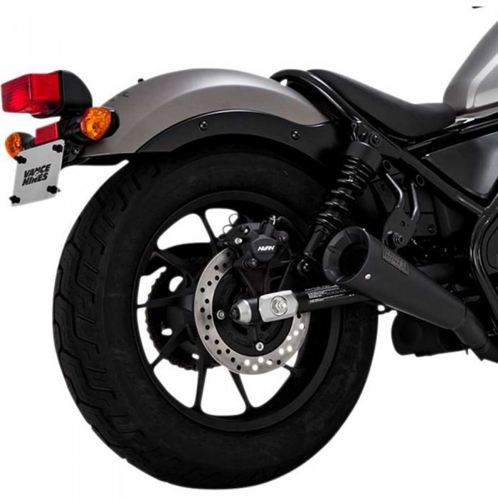 [해외]VANCE + HINES Honda CMX 500 S ABS Rebel Special Edition 20-22 Ref:48421 비승인 오토바이 머플러 9139170805 Black