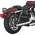 [해외]VANCE + HINES Straightshots Harley Davidson XL50 1200 50th Anniversary 07 Ref:16819 비승인 오토바이 머플러 9139170812 Chrome