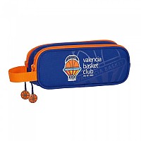 [해외]SAFTA 더블 필통 Valencia Basket 14137682048 Blue / Orange