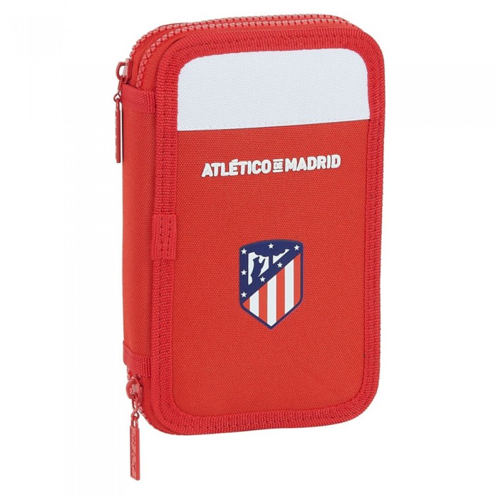 [해외]SAFTA 집 Atletico Madrid 20/21 작은 더블 채우는 28 단위 연필 사례 14137771476 Red / White