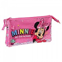 [해외]SAFTA 필통 Minnie Mouse Lucky Triple 14138664489 Multicolor
