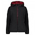 [해외]CMP Fix Hood 32M1606 재킷 4139089220 Carbone Mel. / Red Wine