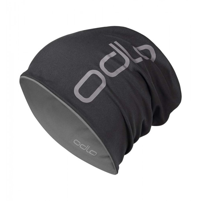 [해외]오들로 Reversible 비니 413572336 Black / Odlo Steel Grey