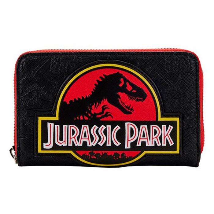 [해외]LOUNGEFLY 지갑 Jurassic Park 로고 139189412 Black / Red