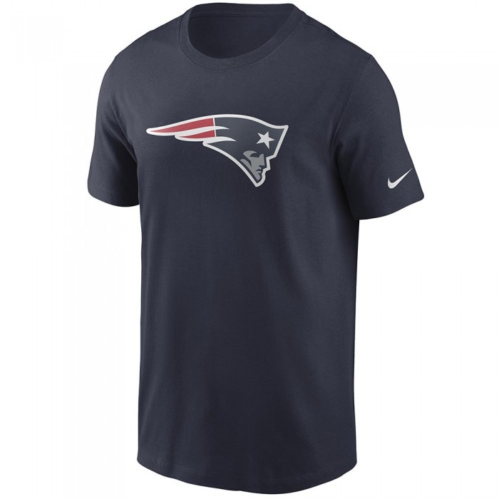 [해외]나이키 NFL New England Patriots Logo Essential Short Sleeve T-Shirt College Navy
