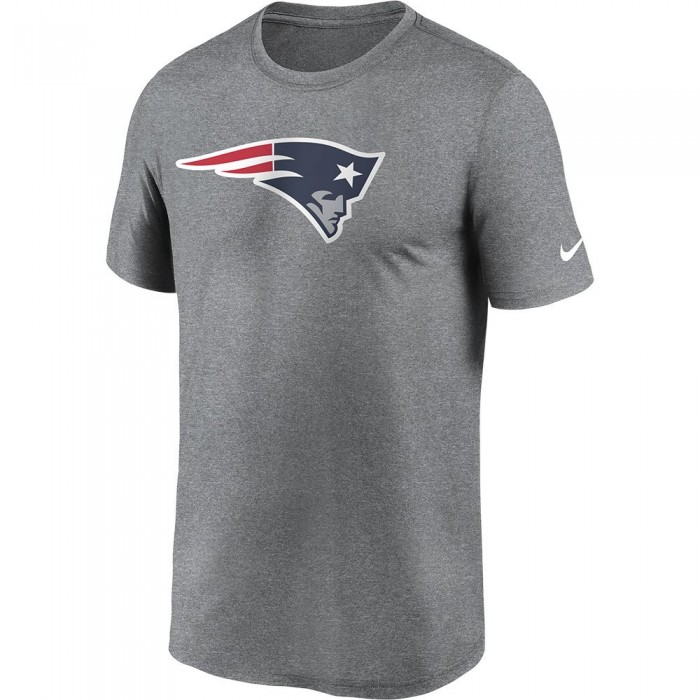 [해외]나이키 NFL New England Patriots Logo Legend Short Sleeve T-Shirt Dark Grey Heather