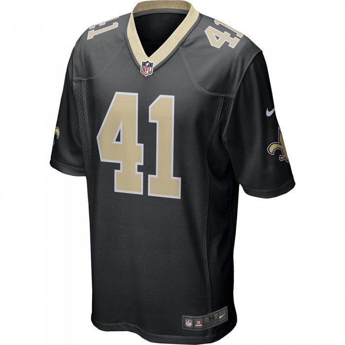 [해외]나이키 NFL New Orleans Saints Short Sleeve T-Shirt Black