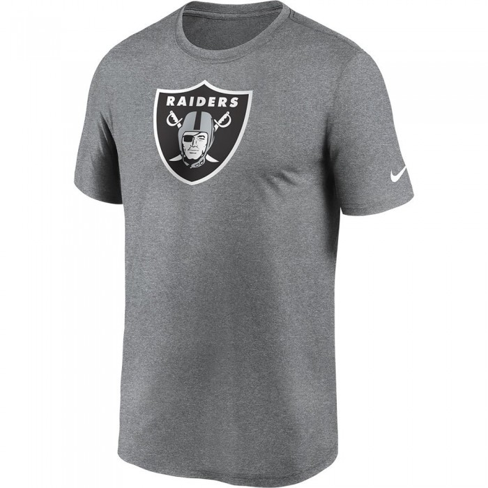 [해외]나이키 NFL Las Vegas Raiders Logo Legend Short Sleeve Crew Neck T-Shirt Dark Grey Heather
