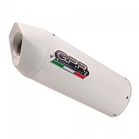 [해외]GPR EXHAUST SYSTEMS Albus Evo4 Malaguti Dune 125 19-20 Ref:E4.ML.3.CAT.ALBE4 인증된 타원형 머플러 9139185192 White Glossy