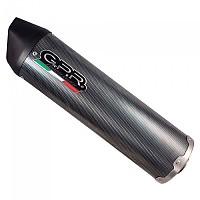 [해외]GPR EXHAUST SYSTEMS Furore Evo4 Poppy Aprilia Rx 125 21-22 Ref:E5.A.75.CAT.FP4 인증된 타원형 탄소 머플러 9139185283 Matt Black