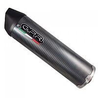 [해외]GPR EXHAUST SYSTEMS Furore Poppy Aprilia RSV 1000/Sp 98-03 Ref:A.5.FUPO 인증된 타원형 머플러 9139185528 Matt Black