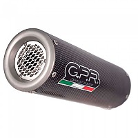 [해외]GPR EXHAUST SYSTEMS M3 Poppy Aprilia Rsv4 1000/RF/RR/RacER Pack 17-18 Ref:E.A65.CAT.M3.PP 인증된 스테인리스 스틸 슬립온 머플러 9139186427 Silver