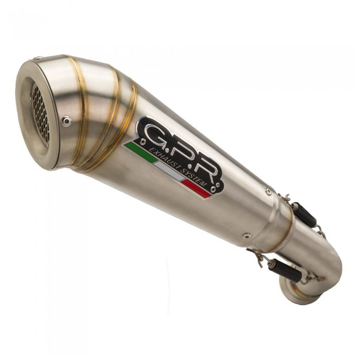 [해외]GPR EXHAUST SYSTEMS 파워cone Evo Yamaha XSR 700 21-22 Ref:E5.Y.226.CAT.PCEV 인증된 완전한 스테인리스 스틸 라인 시스템 9139186952 Silver