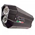 [해외]GPR EXHAUST SYSTEMS Sonic Poppy BMW R 1200 GS 17-18 Ref:BM.103.SOPO 인증된 스테인리스 스틸 슬립온 머플러 9139186990 Silver / Matt Black