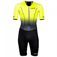 [해외]HUUB 짧은 소매 트라이 정장 Commit 롱 Course 6139046907 Black / Fluo Yellow