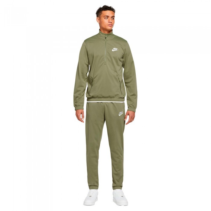 [해외]나이키 Sportswear Sport Essentials Poly-Knit Track Suit Alligator / White