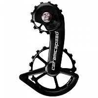 [해외]세라믹스피드 카본 풀리가 있는 변속기 케이지 OSPW 12s Shimano DA9200+ULT8100 Riv 1138958262 Black