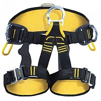 [해외]BEAL Hero Sit Harness 4139184960 Black / Yellow