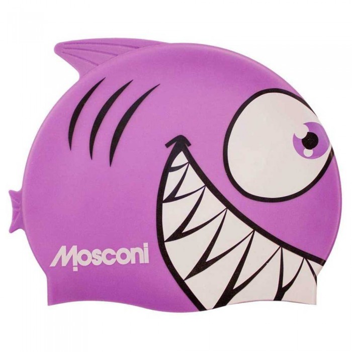 [해외]MOSCONI Shark 주니어 수영모 6138722598 Purple