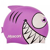 [해외]MOSCONI Shark 주니어 수영모 6138722598 Purple