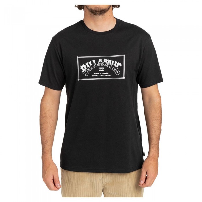[해외]빌라봉 Arch Wave Short Sleeve T-Shirt 14139144404 Black