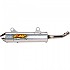 [해외]FMF 머플러 Turbine코어 2 Slip On W/Spark Arrestor Stainless Steel CR125R 00-01 9137524184 Silver