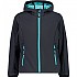 [해외]CMP 재킷 Fix Hood 3A29385N 5139081127 Titanium / Aqua