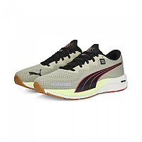 [해외]푸마 Velocity Nitro 2 FM 러닝화 6139004511 Pebble Gray / Firelight / Puma Black