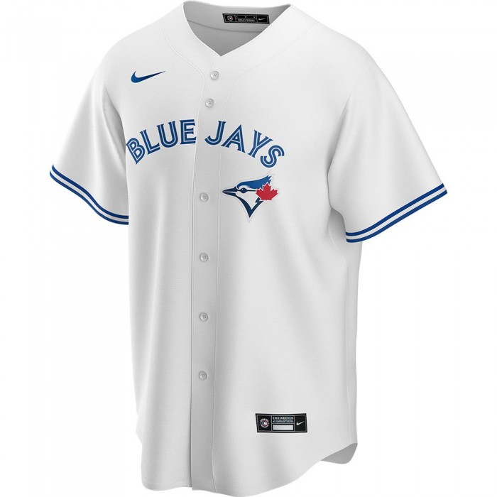 [해외]나이키 MLB Toronto Blue Jays Official Replica Home Short Sleeve T-Shirt White