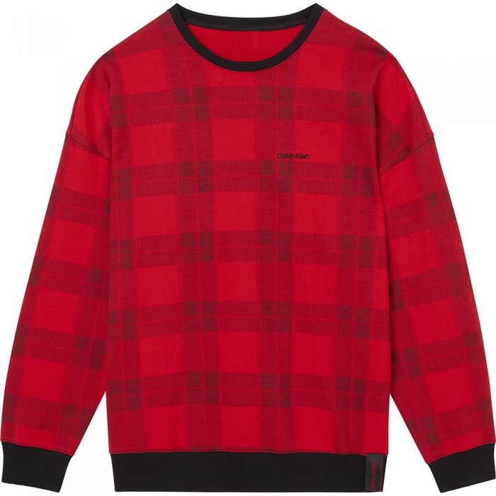 [해외]캘빈클라인 000NM2379E Sweatshirt Textured Plaid Exact