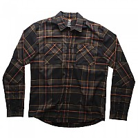[해외]FOX Everyday Flannel Long Sleeve Shirt 1138483556 Black / Brown / Orange