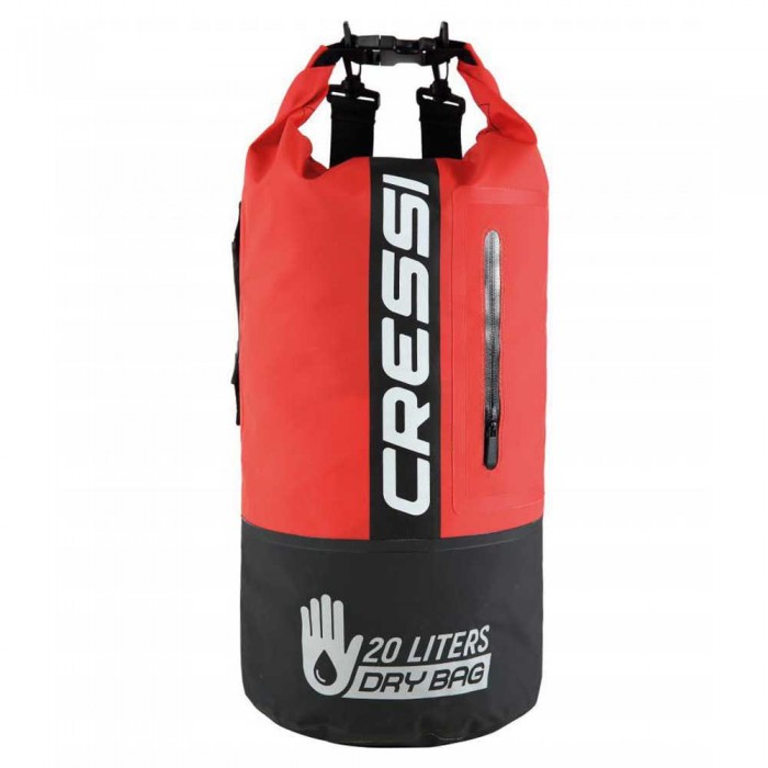 [해외]크레시 Dry Bag PVC Premium 20L 10138850414 Black/Red