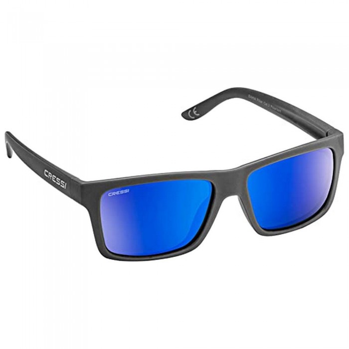 [해외]크레시 Bahia Mirror Polarized Sunglasses 10138836281 Carbon / Blue