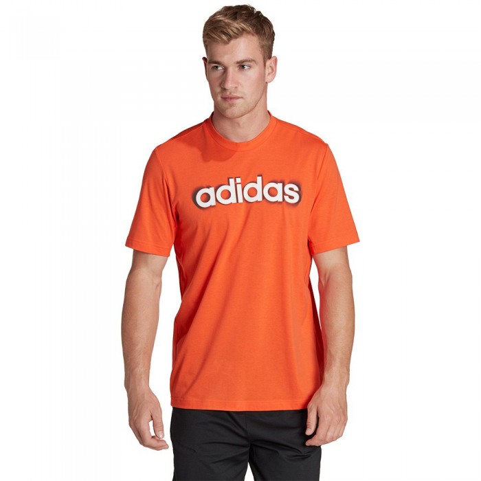 [해외]아디다스 반팔 티셔츠 Aeroready Workout Silicone Print 라인ar 로고 7138968881 Orange