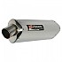 [해외]YOSHIMURA JAPAN TRI GSXR 1000 01-04/GSXR 600 01-05/GSXR 750 00-05 Stainless Steel 승인된 타원형 머플러 9138695494 Silver