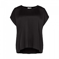 [해외]VILA EVOKED Ellette 반팔 원목 티셔츠 139172525 Black