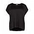 [해외]VILA EVOKED Ellette 반팔 V넥 티셔츠 139172525 Black